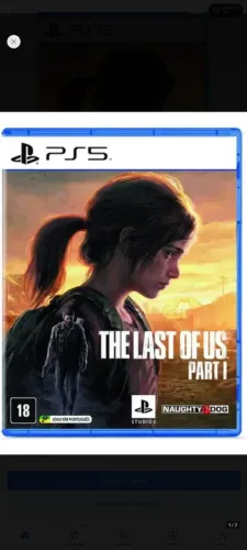 The Last Of Us Part I Mídia Física Ps5