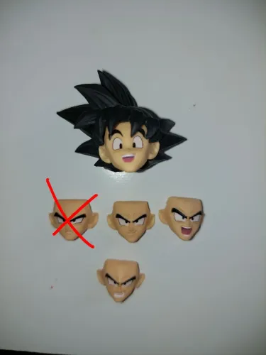 Head cabeça Goku normal sh figuarts demonical fit dragon ball z SHF shfiguarts ñ é banda
