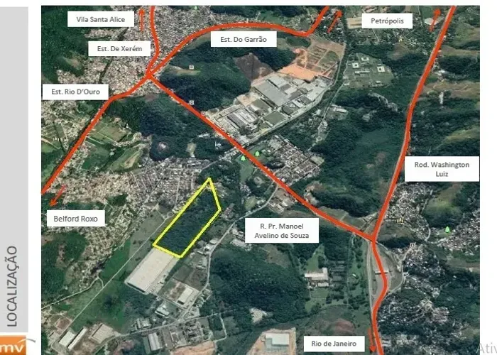 Terreno para venda, tem 29.000 M² em Xerém - Duque de Caxias - RJ