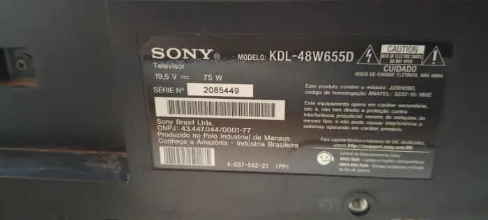 Tv sony bravia