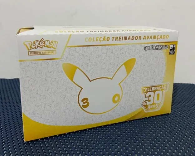 POKEMON 30 ANOS COLEÇÃO TREINADOR AVANÇADO EM PORTUGUÊS ORIGINAL COPAG LACRADO ENVIO IMEDI