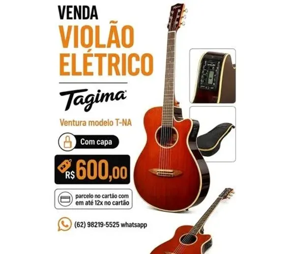 VENDA VIOLÃO ELÉTRICO TAGIMA