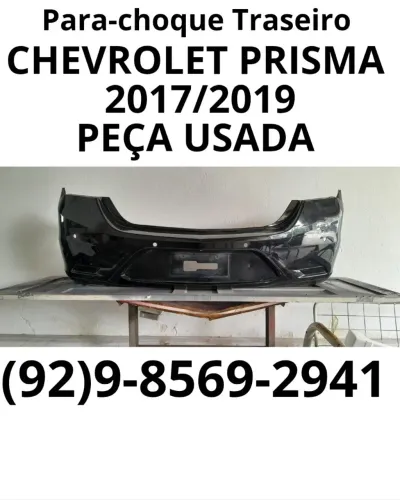 Para-choque traseiro Chevrolet prisma 17/19 