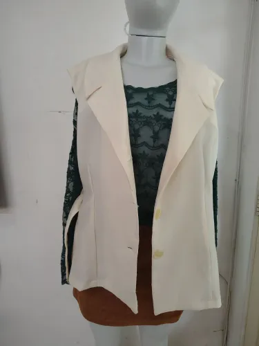 Colete feminino desapego