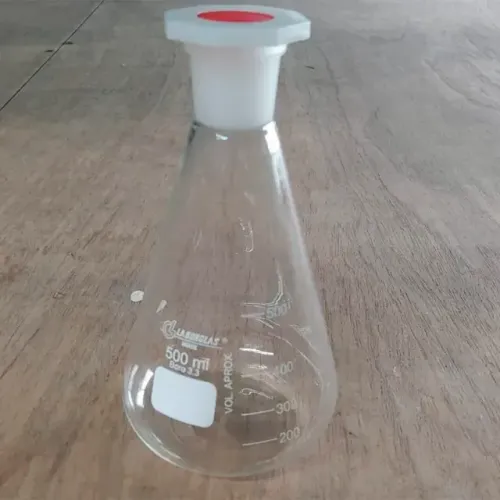Frasco erlenmeyer r/plast grad 0500ml as
