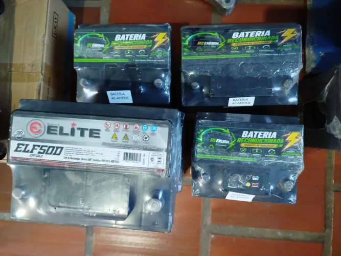 Bateria carro semi nova 3 meses de garantia 