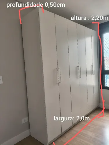 Guarda roupas de casal TOK STOK