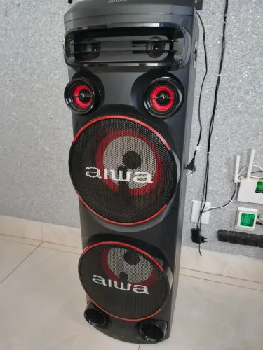 Caixa de som aiwa