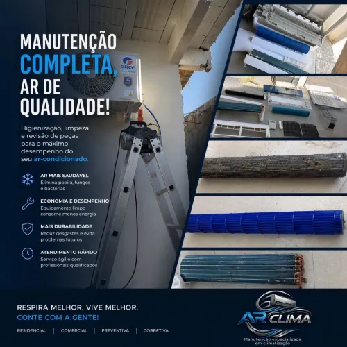 Instalação e Manutenção de Ar-Condicionado - Ar Clima (Serviço Rápido e Garantido)