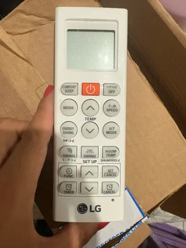 Controle de ar condicionado LG