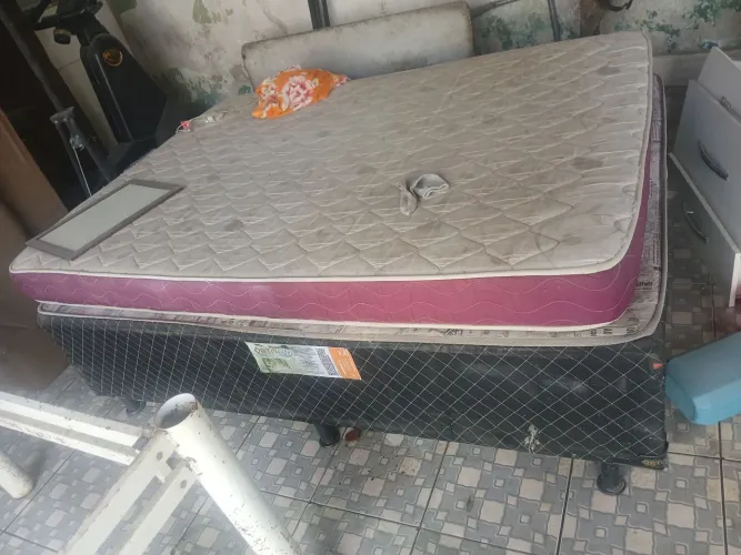 Cama box casal
