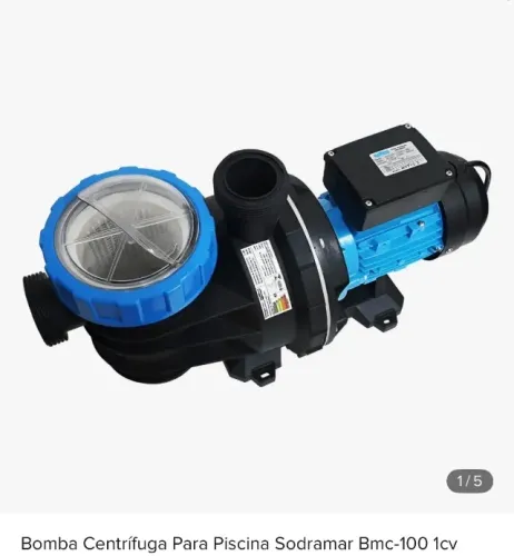 Bomba piscina - Sodramar Bomba Centrifuga Bmc-100 1cv 110v/220v Monofasica