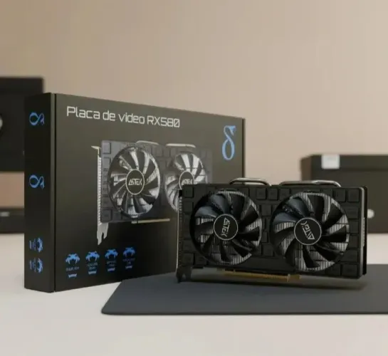 Placa de Vídeo RX 580 2048 sp 2 meses de uso
