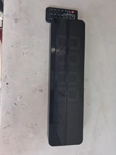 Relógio de parede Led com controle