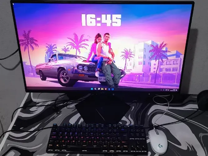 PC Gamer Completo Ryzen 7 + RX 7600 (Peças Novas!) + Monitor 144Hz + Brindes
