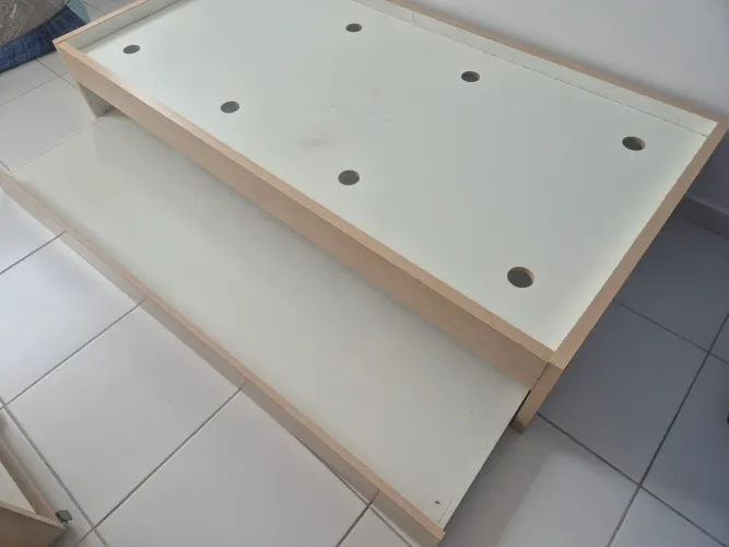 Cama com auxiliar 
