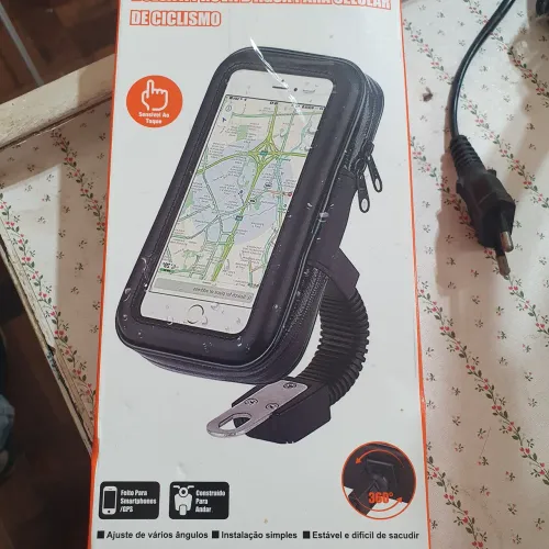 Bolsa a prova D' Água para celular de moto e ciclismo