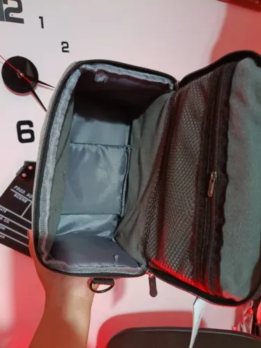 BOLSA PARA CÂMERA TIPO MARMITA - NOVA