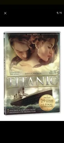 Dvd seminovo Titanic 