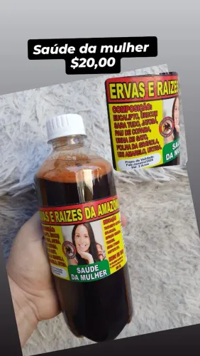 Caixa de produtos pela metade do preço 