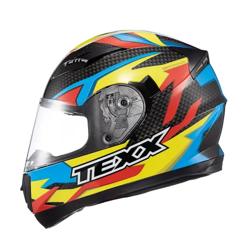 CAPACETE TEXX STRIKE RIDE BRILHO MOTOCICLISTA ALTA SEGURANÇA