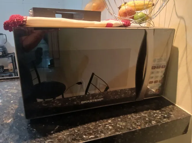 Micro-ondas Brastemp inox