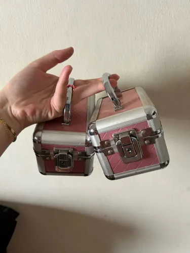 Conjunto dois baú porta joia