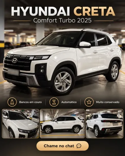 Hyundai Creta Comfort 1.0 TB 12V Flex AUT 2025