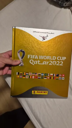 Album copa Qatar 22 dourado 