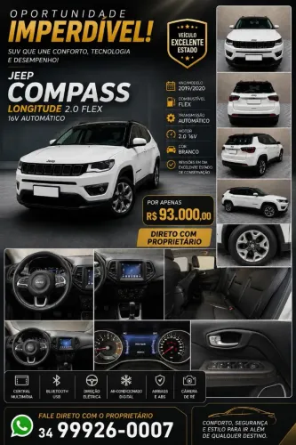 Jeep Compass Longitude 2.0 4X2 Flex 16V Aut. 2020