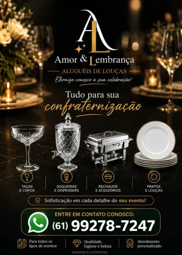Aluguel de louças