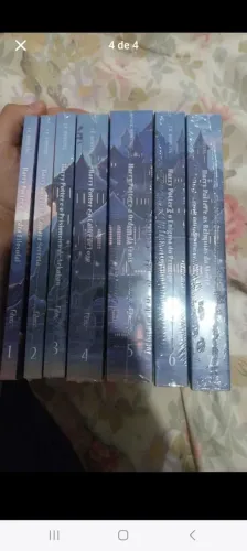 Coleção completa de livros do Harry Potter capa mole lacrado