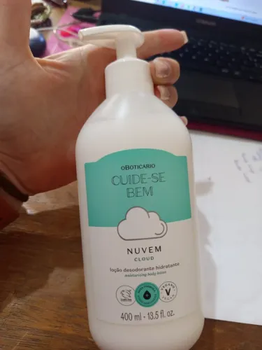 Hidratante cuide-se bem Nuvem o Boticário