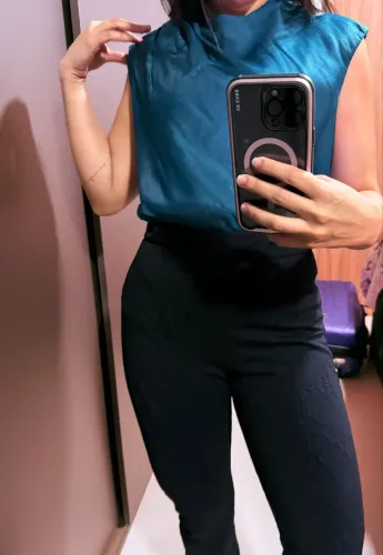 Calça Flare Texturizada Le Lis Blanc - Luxury