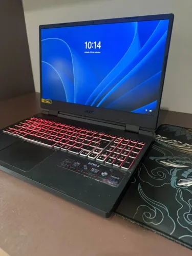 Note Gamer Nitro 5 Ryzen 7 6800h + RTX 3070Ti + 16GB DDR 5
