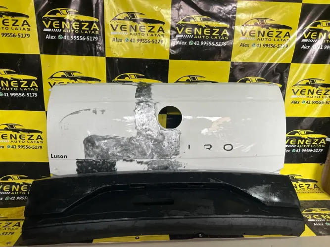 Tampa e pára-choque traseiro Saveiro g7/g8