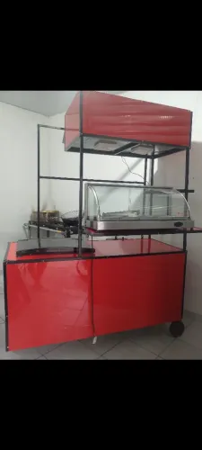 VENDO CARRINHO DE LANCHE EM PERFEITO ESTADO, ACEITO PROPOSTA