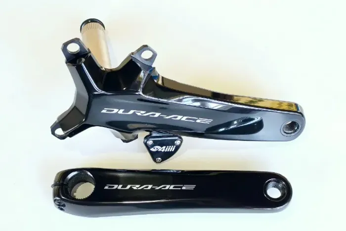 Braço Pedivela Shimano Dura-Ace 9200 com Medidor de Potência 4iiii Dual - 172,5mm - Novo