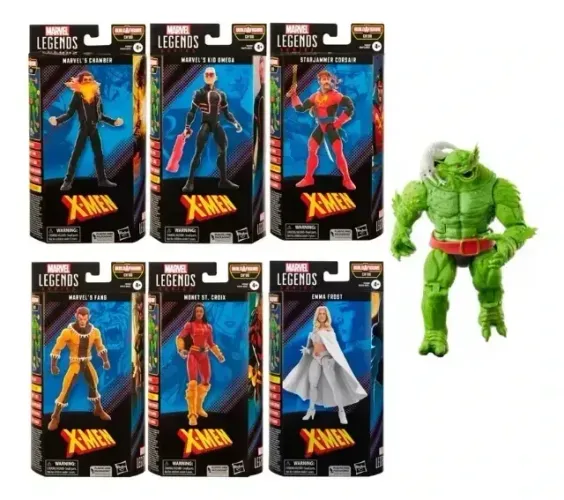 Marvel Legens X-Men Emma Frost Chamber Kid Omega Fang Monet St. Croix Corsair BAF Chod