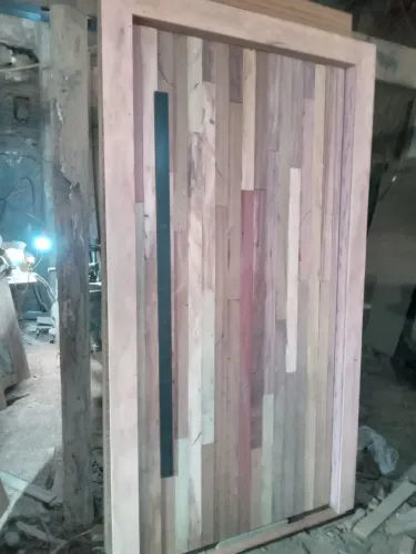 Porta pivotante rustica