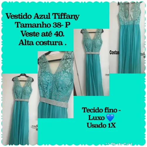 Vestido Festa* - Alta Costura . Formatura - Madrinha - Casamento - 