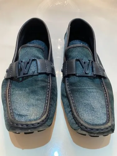 Louis Vuitton Mocassim Monte Carlo Original Tamanho 44