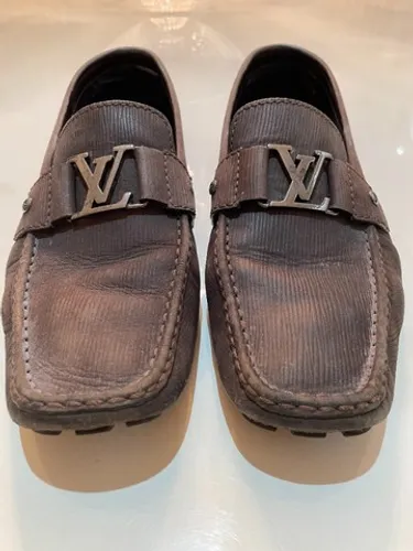 Louis Vuitton Mocassim Monte Carlo Original Tamanho 46