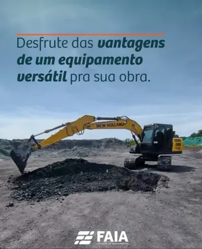 Locação de Escavadeira Hidraulica 