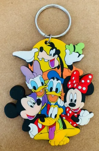 Chaveiro Disney Original Antigo Parque Orlando Mickey Minnie Donald Pluto Pateta Gibi