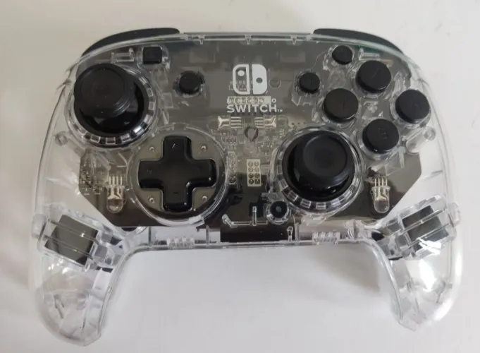 Controle transparente para Nintendo Switch