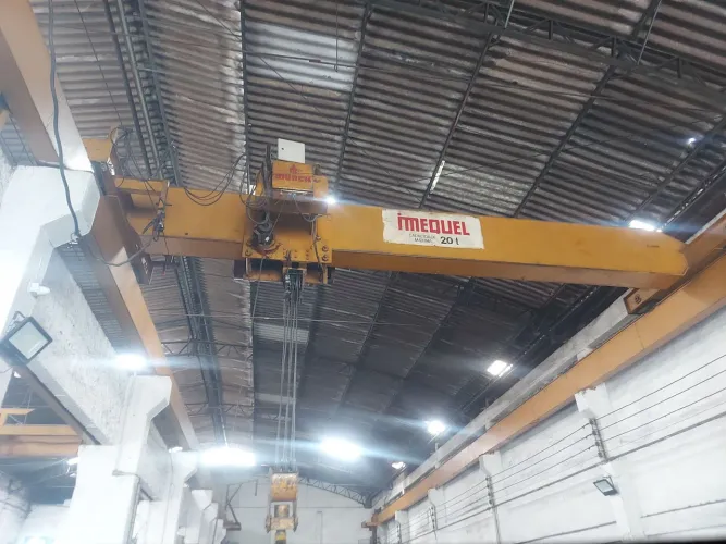 Ponte Rolante Industrial Imequel Munck Capacidade Máxima 20 Toneladas