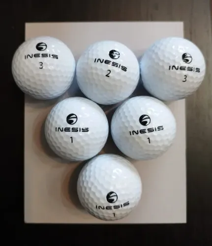 6 Bolas de golf Inesis