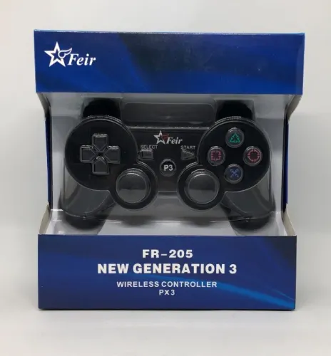 Controle Joystick PlayStation 3 Sem Fio - Wireless Usb Feir Novo na Caixa