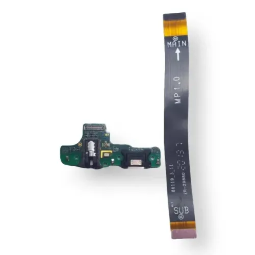 Placa De Carga Sub + Cabo Flex Main Para Galaxy A20s M14 M15